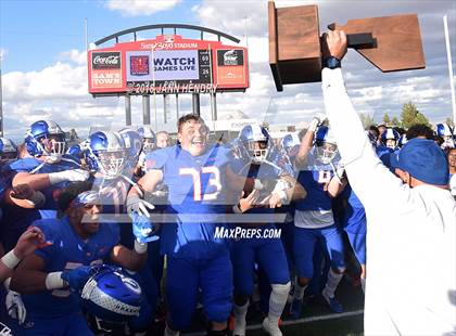Thumbnail 1 in Bishop Manogue vs. Bishop Gorman (NIAA 4A Final) photogallery.