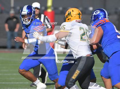 Thumbnail 2 in Bishop Manogue vs. Bishop Gorman (NIAA 4A Final) photogallery.