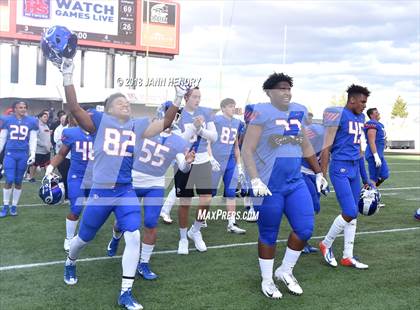 Thumbnail 2 in Bishop Manogue vs. Bishop Gorman (NIAA 4A Final) photogallery.