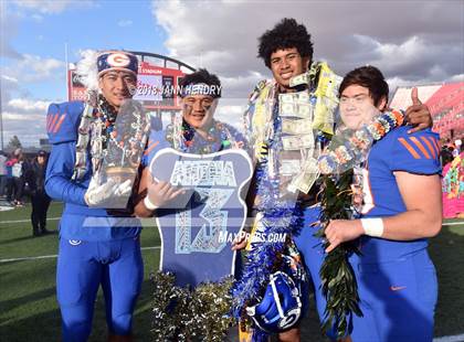 Thumbnail 2 in Bishop Manogue vs. Bishop Gorman (NIAA 4A Final) photogallery.