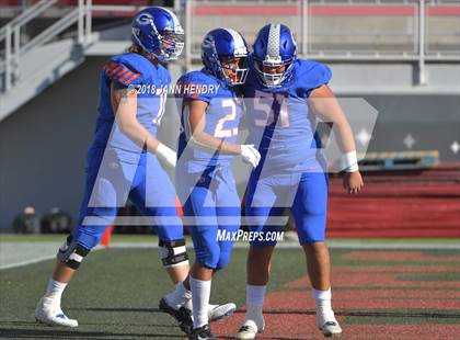 Thumbnail 3 in Bishop Manogue vs. Bishop Gorman (NIAA 4A Final) photogallery.