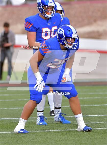 Thumbnail 1 in Bishop Manogue vs. Bishop Gorman (NIAA 4A Final) photogallery.