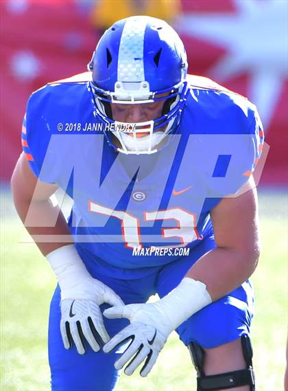 Thumbnail 2 in Bishop Manogue vs. Bishop Gorman (NIAA 4A Final) photogallery.