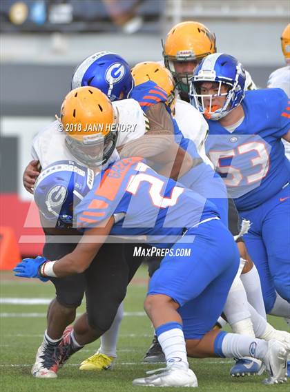 Thumbnail 1 in Bishop Manogue vs. Bishop Gorman (NIAA 4A Final) photogallery.