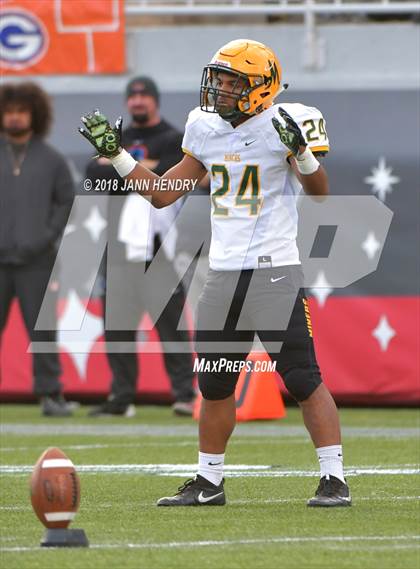 Thumbnail 1 in Bishop Manogue vs. Bishop Gorman (NIAA 4A Final) photogallery.