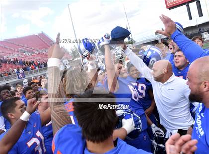 Thumbnail 1 in Bishop Manogue vs. Bishop Gorman (NIAA 4A Final) photogallery.