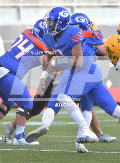 Thumbnail 3 in Bishop Manogue vs. Bishop Gorman (NIAA 4A Final) photogallery.
