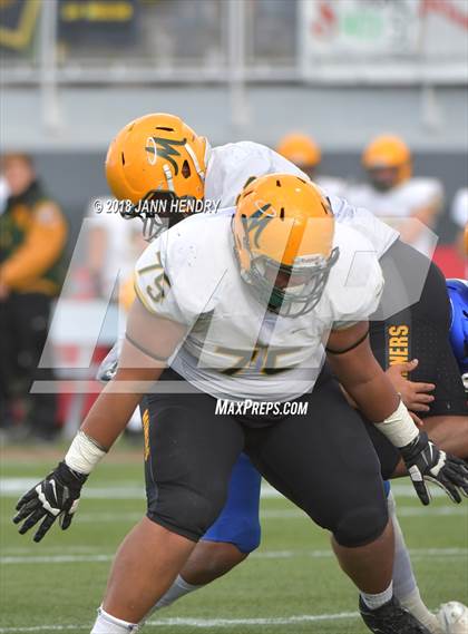 Thumbnail 1 in Bishop Manogue vs. Bishop Gorman (NIAA 4A Final) photogallery.