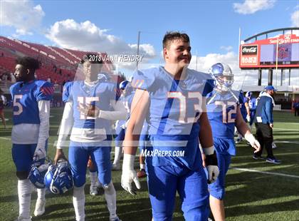 Thumbnail 1 in Bishop Manogue vs. Bishop Gorman (NIAA 4A Final) photogallery.