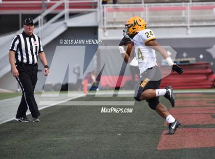 Thumbnail 2 in Bishop Manogue vs. Bishop Gorman (NIAA 4A Final) photogallery.