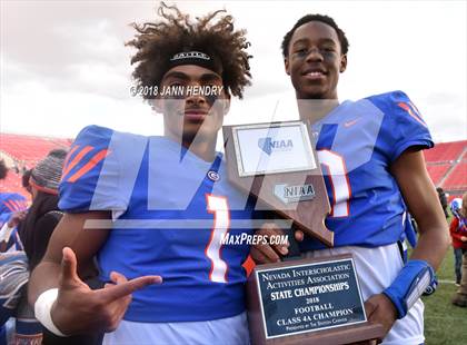 Thumbnail 2 in Bishop Manogue vs. Bishop Gorman (NIAA 4A Final) photogallery.