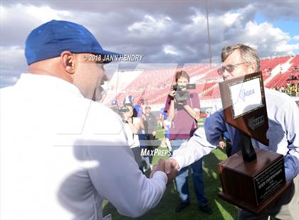 Thumbnail 2 in Bishop Manogue vs. Bishop Gorman (NIAA 4A Final) photogallery.