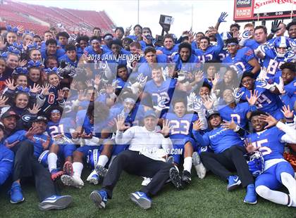 Thumbnail 2 in Bishop Manogue vs. Bishop Gorman (NIAA 4A Final) photogallery.