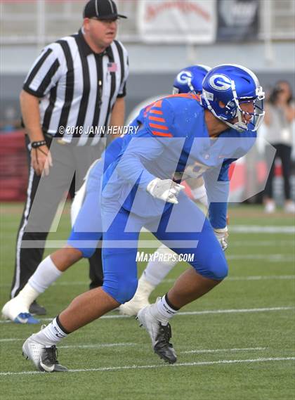 Thumbnail 3 in Bishop Manogue vs. Bishop Gorman (NIAA 4A Final) photogallery.