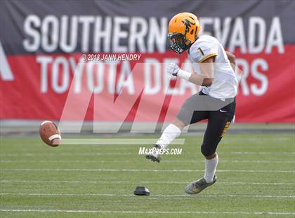Thumbnail 2 in Bishop Manogue vs. Bishop Gorman (NIAA 4A Final) photogallery.