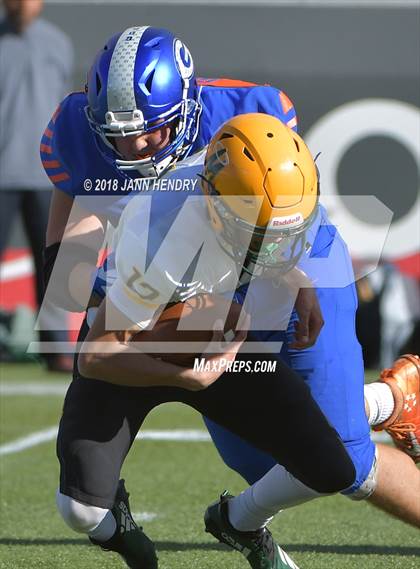 Thumbnail 1 in Bishop Manogue vs. Bishop Gorman (NIAA 4A Final) photogallery.