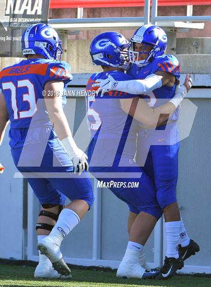 Thumbnail 3 in Bishop Manogue vs. Bishop Gorman (NIAA 4A Final) photogallery.