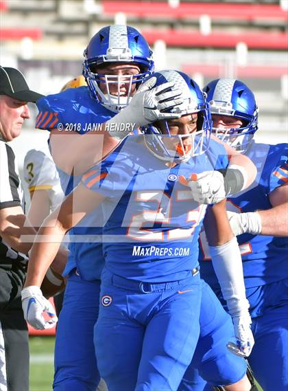 Thumbnail 2 in Bishop Manogue vs. Bishop Gorman (NIAA 4A Final) photogallery.