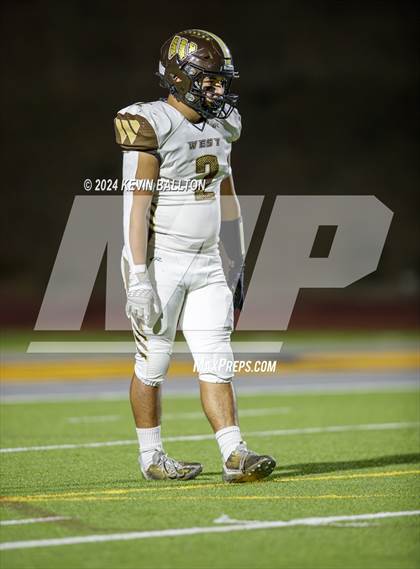 Thumbnail 3 in West vs. Oak Park (CIF SS DIVISION 7 Round 2 ) photogallery.