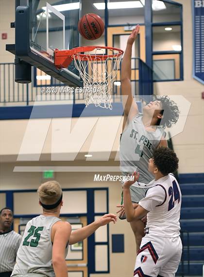 Thumbnail 3 in St. Petersburg vs Cornerstone Christian (National Hoop Fest Tournament) photogallery.
