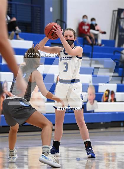Thumbnail 3 in Ralston Valley vs. Highlands Ranch (CHSAA 5A Great 8) photogallery.