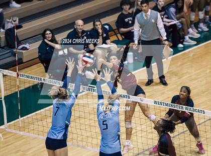 Thumbnail 3 in Lovett vs. Hebron Christian (GHSA 2A Semifinal) photogallery.