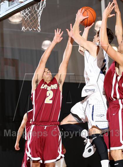 Thumbnail 2 in Trabuco Hills vs. La Serna (Charlie Wilkins Memorial Tournament) photogallery.