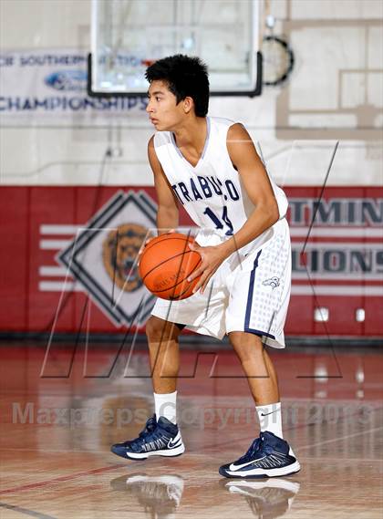 Thumbnail 2 in Trabuco Hills vs. La Serna (Charlie Wilkins Memorial Tournament) photogallery.