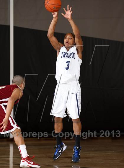 Thumbnail 2 in Trabuco Hills vs. La Serna (Charlie Wilkins Memorial Tournament) photogallery.
