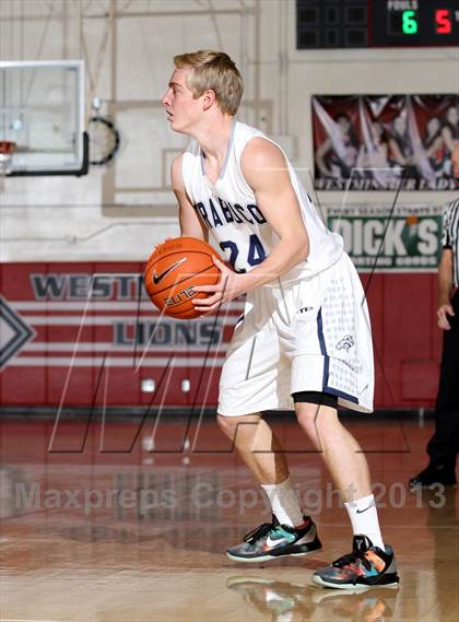 Thumbnail 3 in Trabuco Hills vs. La Serna (Charlie Wilkins Memorial Tournament) photogallery.