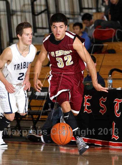 Thumbnail 1 in Trabuco Hills vs. La Serna (Charlie Wilkins Memorial Tournament) photogallery.