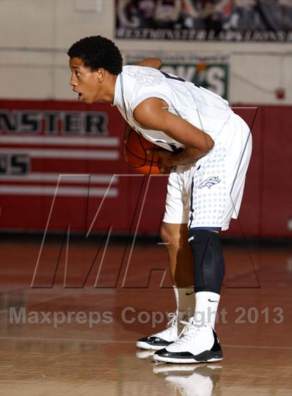 Thumbnail 2 in Trabuco Hills vs. La Serna (Charlie Wilkins Memorial Tournament) photogallery.