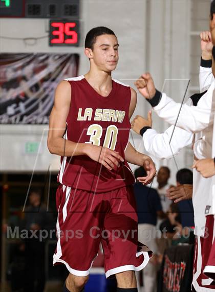 Thumbnail 3 in Trabuco Hills vs. La Serna (Charlie Wilkins Memorial Tournament) photogallery.