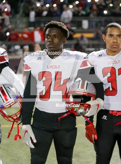 Thumbnail 3 in Lincoln vs Edison (CIF SJS Round 1 Playoff) photogallery.
