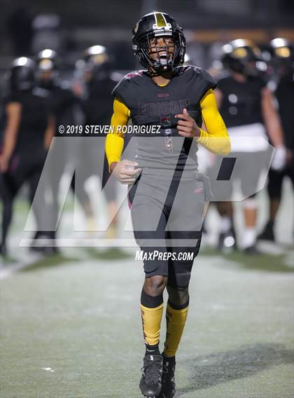 Thumbnail 3 in Lincoln vs Edison (CIF SJS Round 1 Playoff) photogallery.