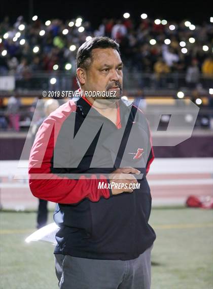 Thumbnail 2 in Lincoln vs Edison (CIF SJS Round 1 Playoff) photogallery.