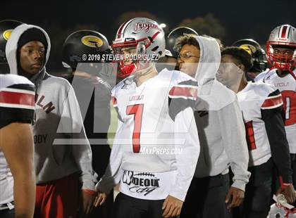Thumbnail 2 in Lincoln vs Edison (CIF SJS Round 1 Playoff) photogallery.