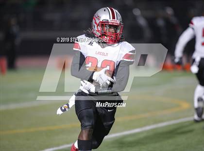 Thumbnail 3 in Lincoln vs Edison (CIF SJS Round 1 Playoff) photogallery.