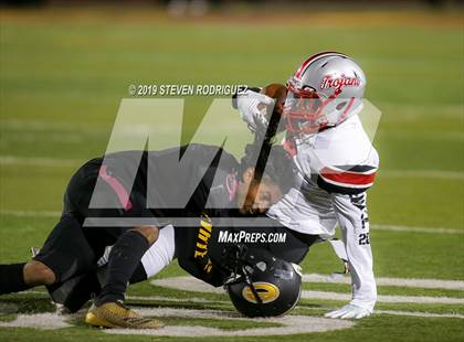 Thumbnail 3 in Lincoln vs Edison (CIF SJS Round 1 Playoff) photogallery.