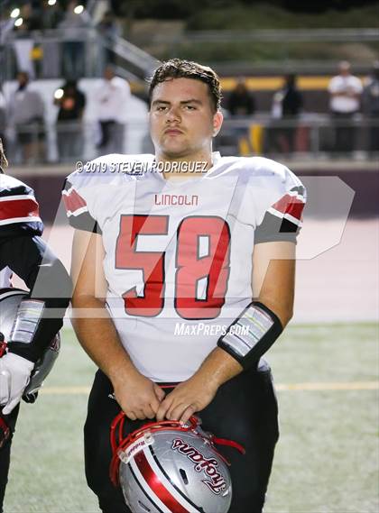 Thumbnail 1 in Lincoln vs Edison (CIF SJS Round 1 Playoff) photogallery.