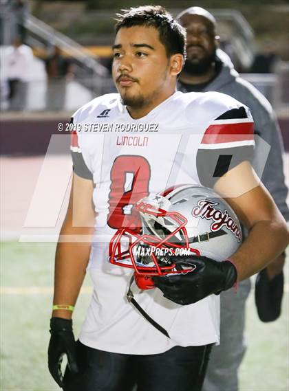 Thumbnail 3 in Lincoln vs Edison (CIF SJS Round 1 Playoff) photogallery.