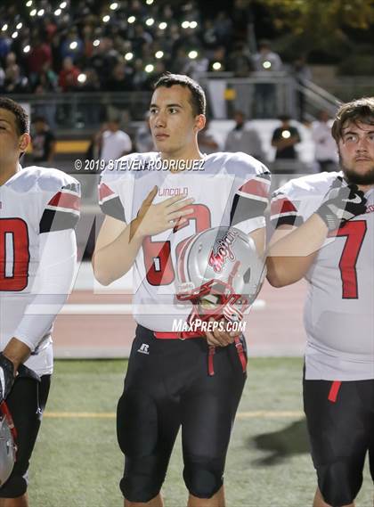 Thumbnail 1 in Lincoln vs Edison (CIF SJS Round 1 Playoff) photogallery.
