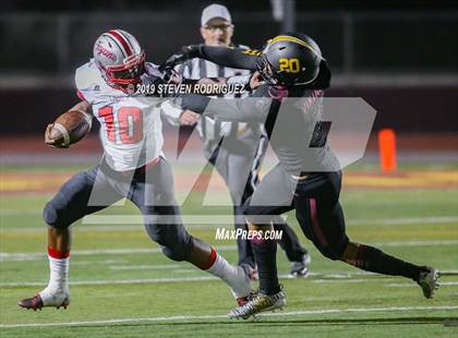 Thumbnail 1 in Lincoln vs Edison (CIF SJS Round 1 Playoff) photogallery.