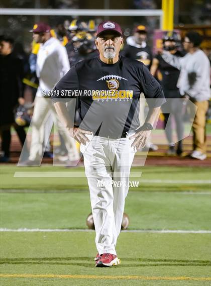 Thumbnail 2 in Lincoln vs Edison (CIF SJS Round 1 Playoff) photogallery.