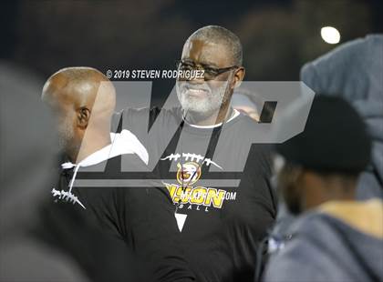 Thumbnail 2 in Lincoln vs Edison (CIF SJS Round 1 Playoff) photogallery.