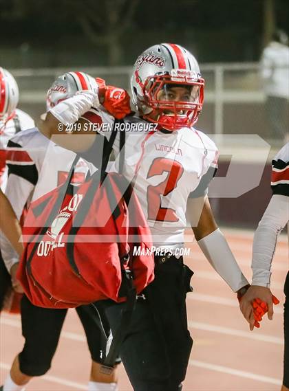 Thumbnail 1 in Lincoln vs Edison (CIF SJS Round 1 Playoff) photogallery.