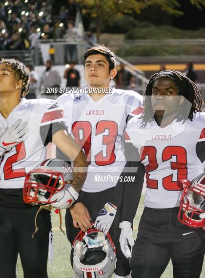Thumbnail 3 in Lincoln vs Edison (CIF SJS Round 1 Playoff) photogallery.