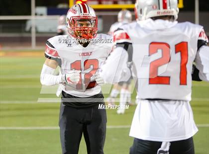 Thumbnail 3 in Lincoln vs Edison (CIF SJS Round 1 Playoff) photogallery.