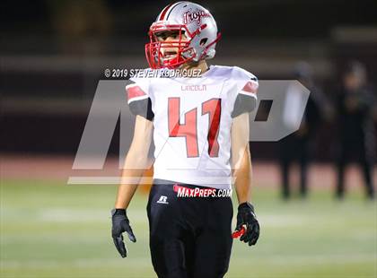 Thumbnail 3 in Lincoln vs Edison (CIF SJS Round 1 Playoff) photogallery.