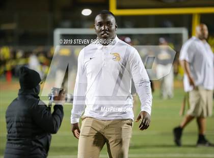 Thumbnail 1 in Lincoln vs Edison (CIF SJS Round 1 Playoff) photogallery.